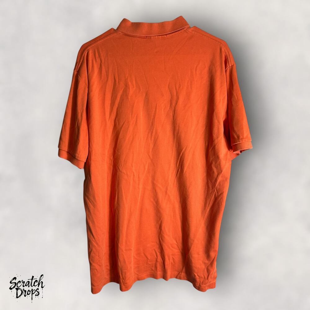 Polo by Ralph Lauren Orange Mens Large Short Sleeve Casual Shirt Classic Fit M02 - Picture 3 of 3